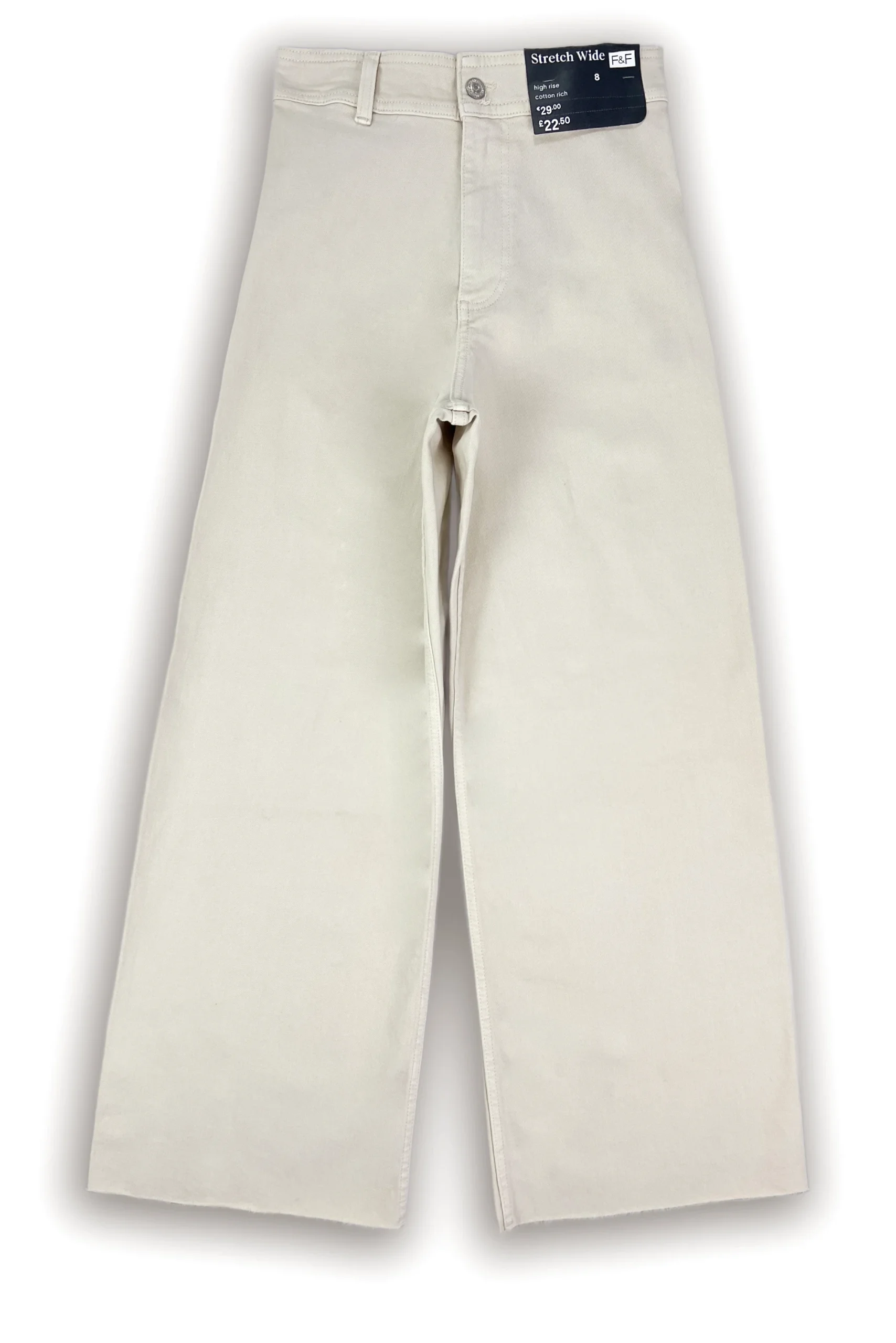 F&F Off White-Cropped