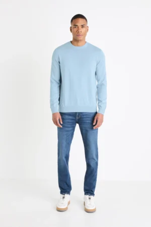 Celio-Slim Stretch Powerflex-Blue