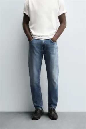 ZR Classic Solid Slim Fit Jeans - Blue