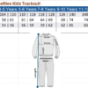 Lefties boys Tracksuit size guide